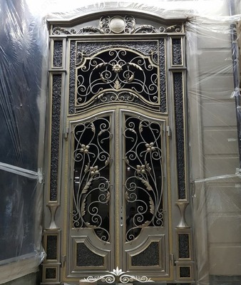 Кованые ворота №36 - от 1 300 000 сум / кв.м