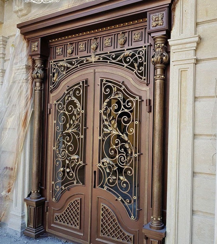 Кованые ворота №37 - от 1 300 000 сум