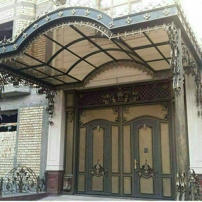 Кованые ворота №45 - от 1 300 000 сум / кв.м