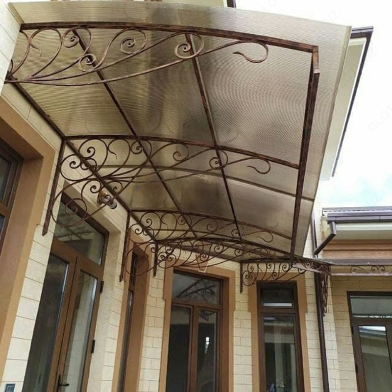 №2 zarb qilingan temir soyabon