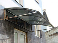 Услуга по изготовлению козырьков из нержавейки