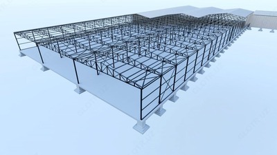 Строительство заводов, ангаров, цехов, из металлоконструкции и сэндвич панелей под ключ!