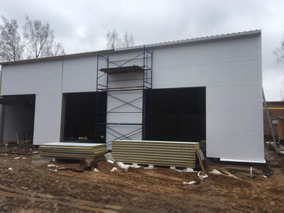 Metallokonstrukciya va sendvich paneldan kotta zavodlar, tikuv cexlar, avtoservis va barcha binolar quramiz!