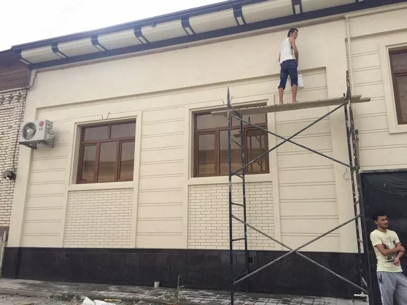 Alyukabond Tunikabond Travertin va barcha fasad ishlarini pod klyuch bajaramiz! 83 742.6 so'm - BMB-STROY