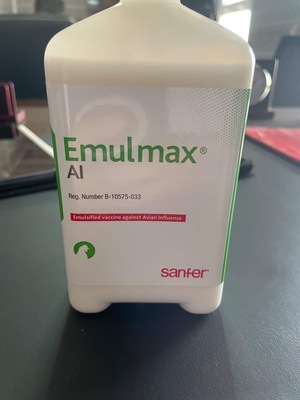 Emulmax ® Al - yuqori patogen parranda grippi H5 ga qarshi emlash. - 1 250 799.9 so'm / dona