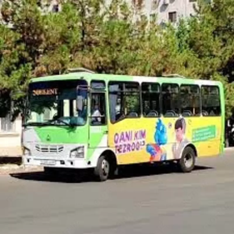 АВТОБУСНАЯ НАРУЖНАЯ РЕКЛАМА ISUZU - 1 610 000 сум