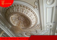 Modellashtirish pog'onasi 3D panelli tosh ustun keng doiradagi Pull rod Stucco kalıplama