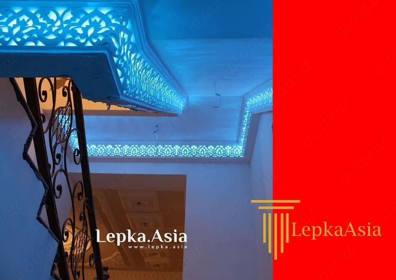 Lepka tyaga kalona iwlab chiqaramiz Gips fasad gipsi va fibrobeton - 15 сум