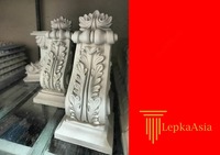 Лепнина на заказ колонны Tyaga lepka fibrabeton тяга фасадный - 15 сум