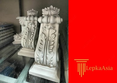 Лепка тяга калона из гипса фебрабетон калона балясина