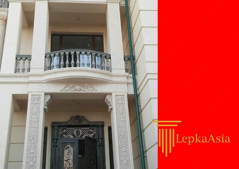 Гипсовая и фасадная лепнина лепка декор Лепка тяга калона - 15 сум