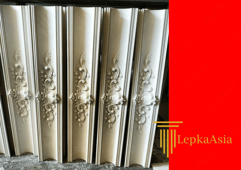 Qopqoqlarni tortish kalıplama ustunlari qavslari gipsdan kalonna balusteri - 25 so'm