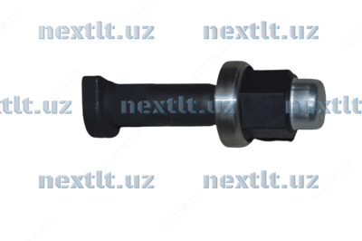 Шпилька колеса с гайкой (12.9) задняя D=23 с насечкой ЗАКРЫТАЯ (AZ9112340123z)