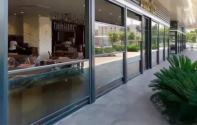 Установка вертикального автоматического остекления