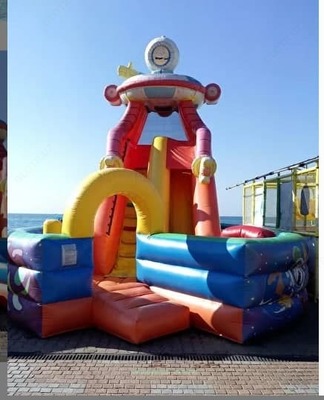 Надувные аттракционы и батуты