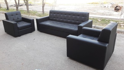 43 -sonli yashash xonasi uchun yumshoq mebellar to'plami