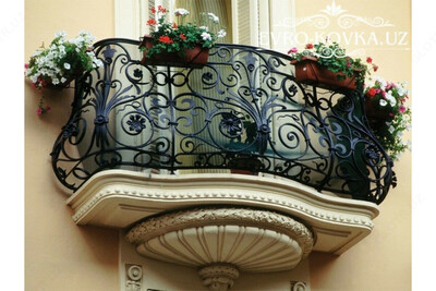 2 -sonli balkon panjarasi