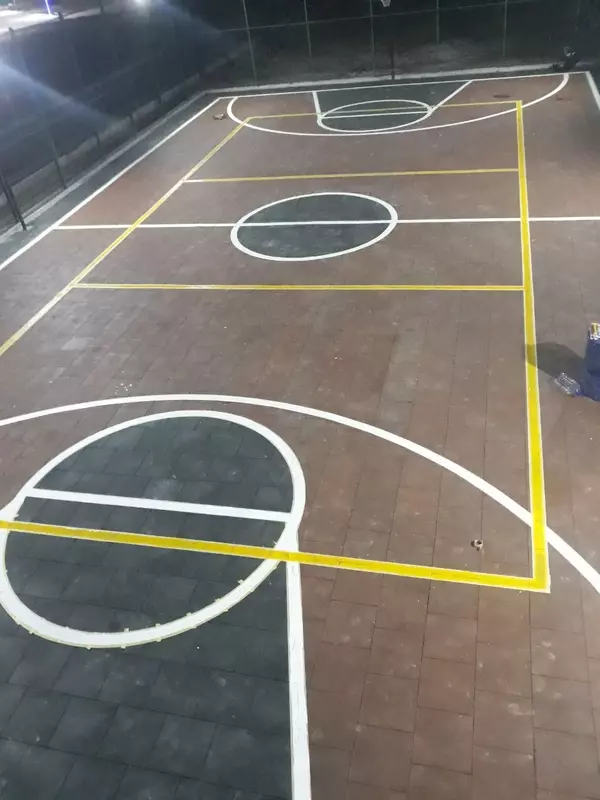Basketbol maydonlari uchun kauchuk plitkalar Art 01