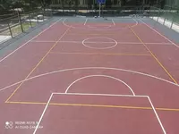 Резиновая плитка для баскетбольных площадок арт 02