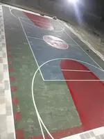 Резиновая плитка для баскетбольных площадок арт 03