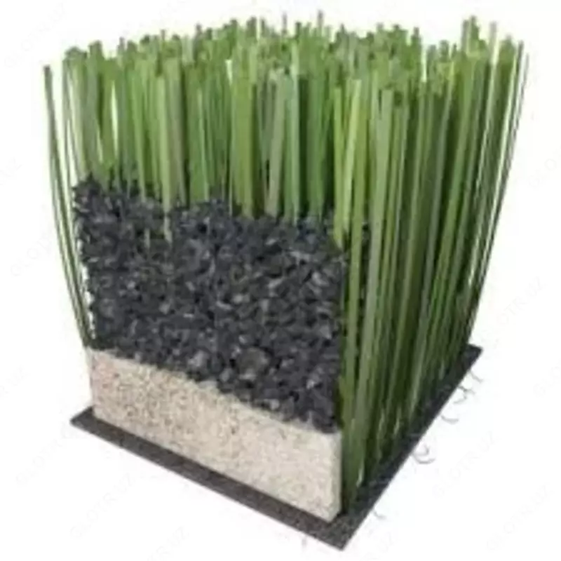 Чёрная резиновая гранула