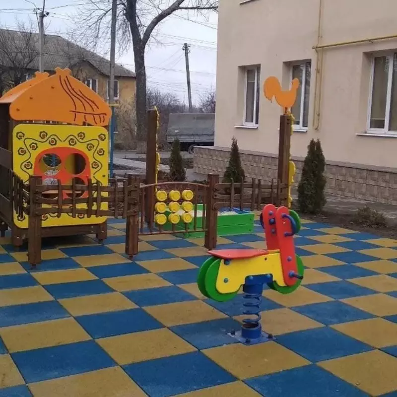 Резиновая плитка RUBBER GOLD