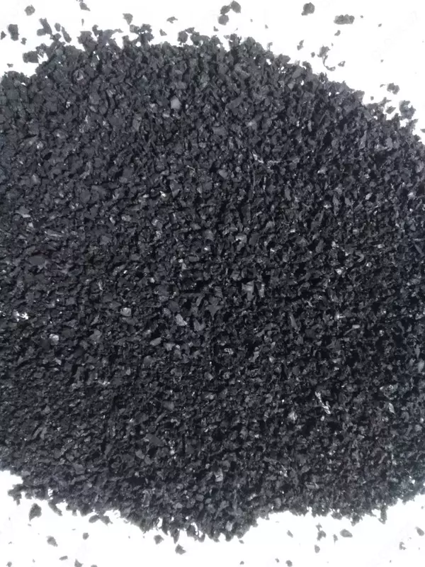 Напольные покрытия из резиновой крошки (черное)