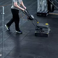 Резиновые плиты "Rubber Max Sport" для фитнес клубов и зон кроссфита (1000 х 1000 х 35 мм) - Покрытия спортплощадок