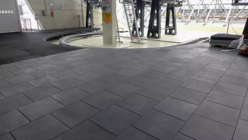 Резиновые плиты "Rubber Max Sport" для тренажерного зала (490 х 490 х 12 мм) Только в розницу