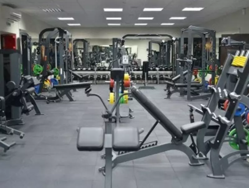 Резиновые плиты "Rubber Max Sport" для тренажерного зала (490 х 490 х 12 мм) - Покрытия спортплощадок