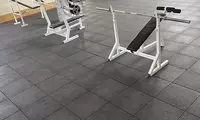 Резиновые плиты "Rubber Max Sport" для тренажерного зала (490 х 490 х 30 мм)