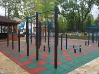 Резиновая плита "Rubber Max Sport" для "Workout" площадки (1000 х 1000 х 45 мм) - ООО "Rubber Max"