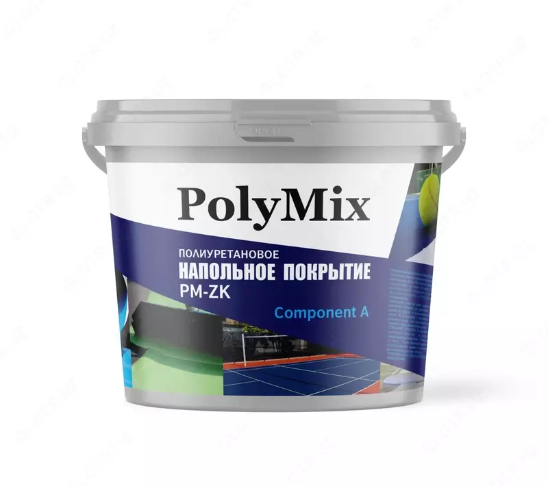  Полиуретановые напольные покрытия PolyMix 1кг - 