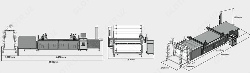 S2-6616 sun'iy teri va sintetik materiallarni ko'p qatlamli kesish uchun avtomatlashtirilgan chiqib ketish mashinasi - 1 438 810 800 so'm