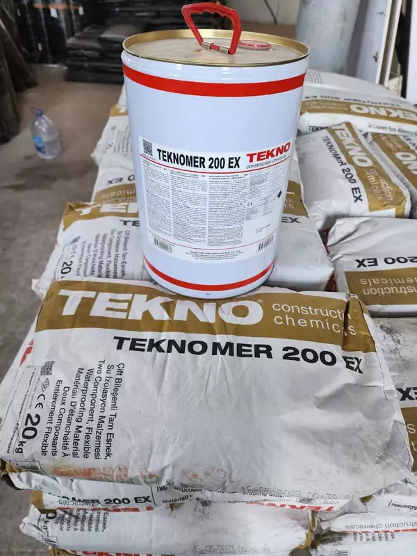 Гидроизоляционная эластичная смесь Teknomer 200 EX (Текномер 200 ЕХ)