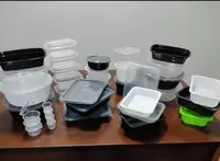 Пластиковые лотки под запайку или вакуумную упаковку