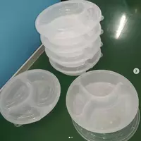 3 qismli plastik idish