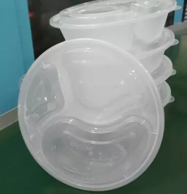 Пластиковый 3х секционный контейнер - Цена по запросу