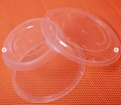 Пластиковый контейнер с прозрачной крышкой