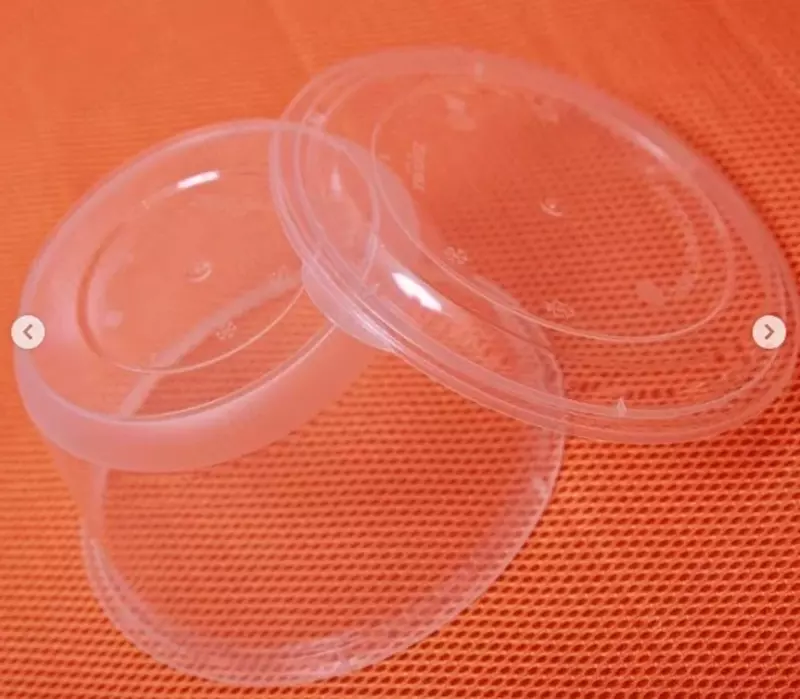 Пластиковый контейнер с прозрачной крышкой