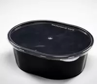 Пластиковый контейнер с прозрачной крышкой