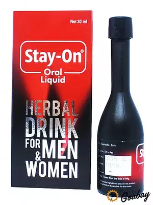 Устный жидкий травяной напиток для мужчин и женщин 30 мл STAY ON ORAL LIQUID HERBAL DRIKN