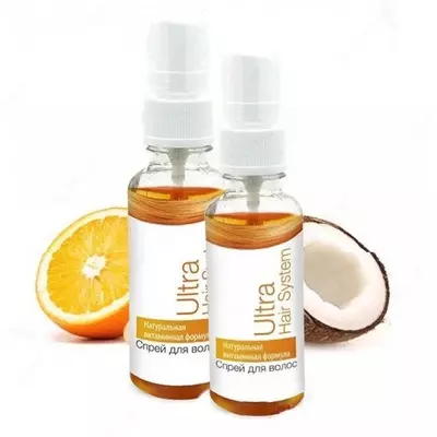 Спрей от выпадения и для роста волос UltraHairSystem - Цена по запросу