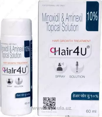 Спрей для роста волос Hair4U | Minoxidil (Миноксидил) 10% - Цена по запросу