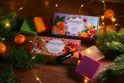 Подарочный набор «Имбирный пряник и глинтвейн» SHARME SOAP