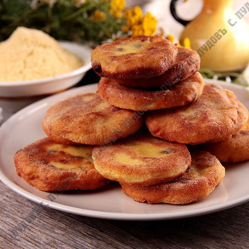  Кукурузная мука тонкого помола С.Пудовъ  450 г - Vanila.uz