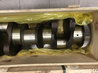 Коленвал KOMATSU с шестернёй 6240-31-1101