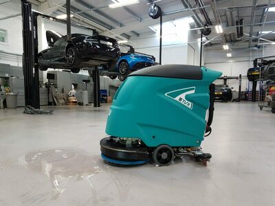 Поломоечная машина TVX T45/50B Аккумуляторная - CLEAN MARKET