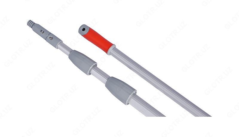 Ручка телескопическая трехсекционная алюминиевая Bayersan - от {0} сум