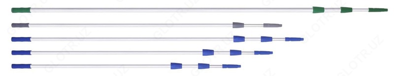 Ручка телескопическая трехсекционная алюминиевая Bayersan Оптом и розница